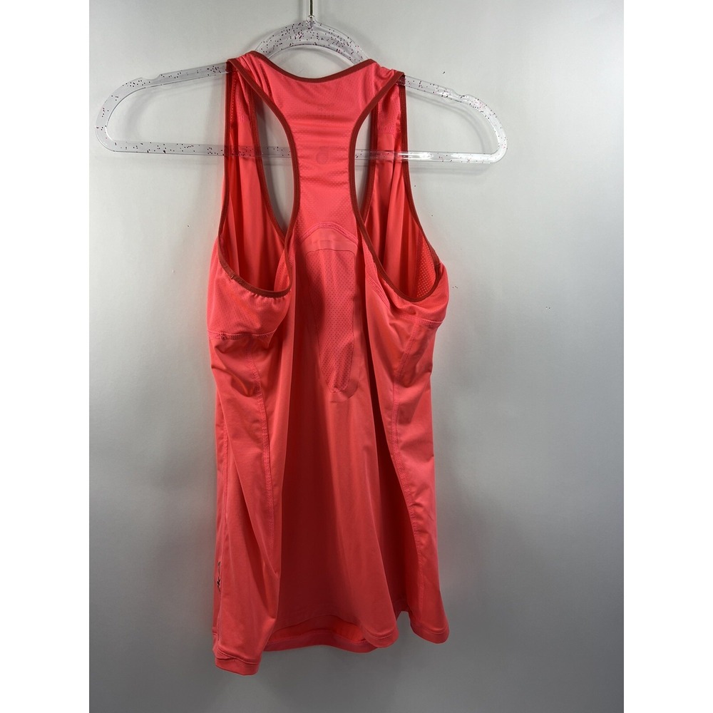 Reebok Neon Dark Pink Watermelon RacerBack Tank Top Women's Size Medium - Picture 4 of 11